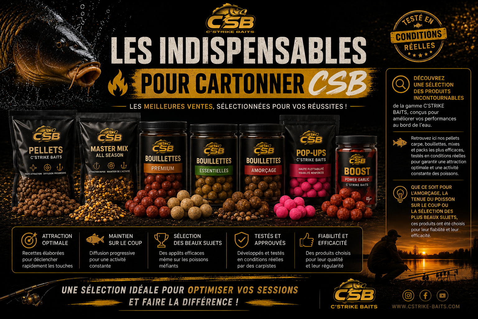 Les indispensables pour cartonner