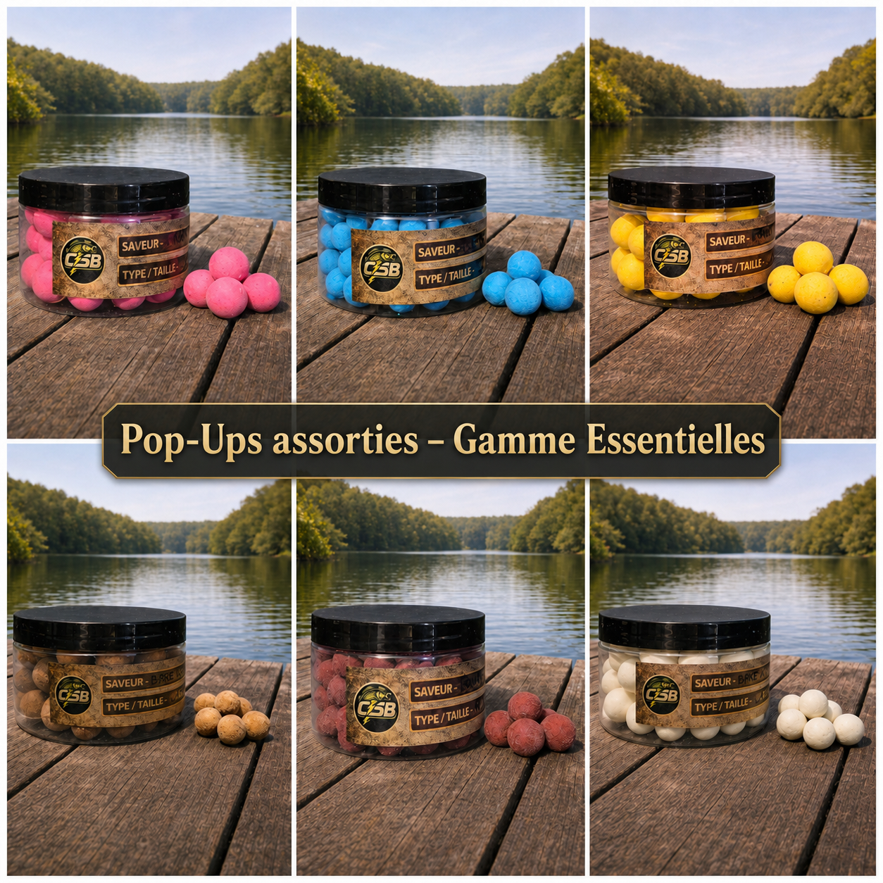 Pop-Ups assorties – Gamme Essentielles CSB