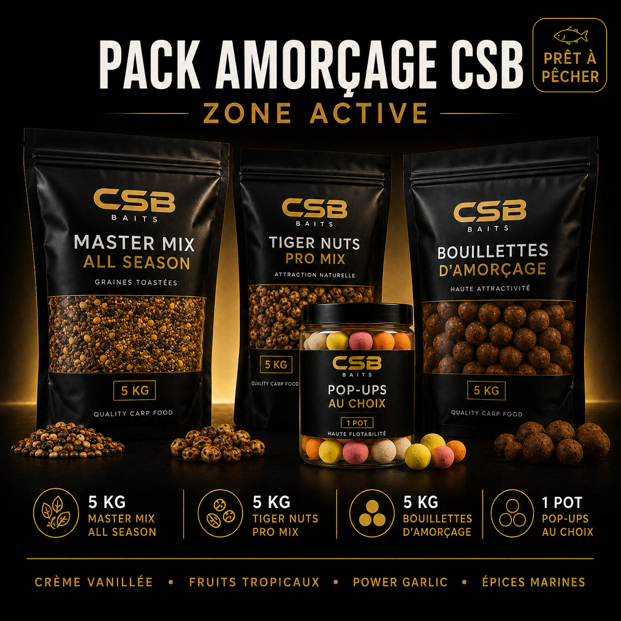 Pack Amorçage CSB – Zone Active