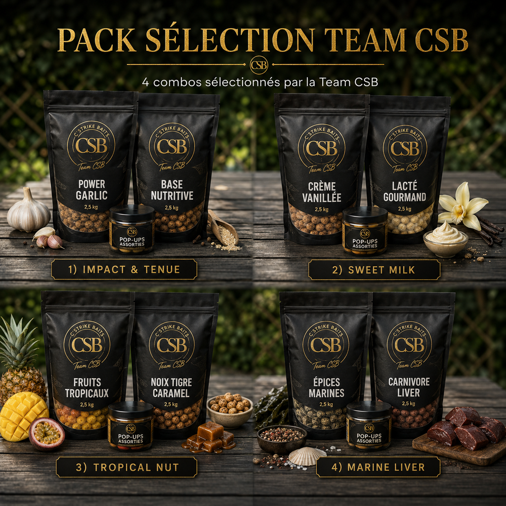 Pack Sélection Team CSB – Combo 5 kg + Pop-Ups