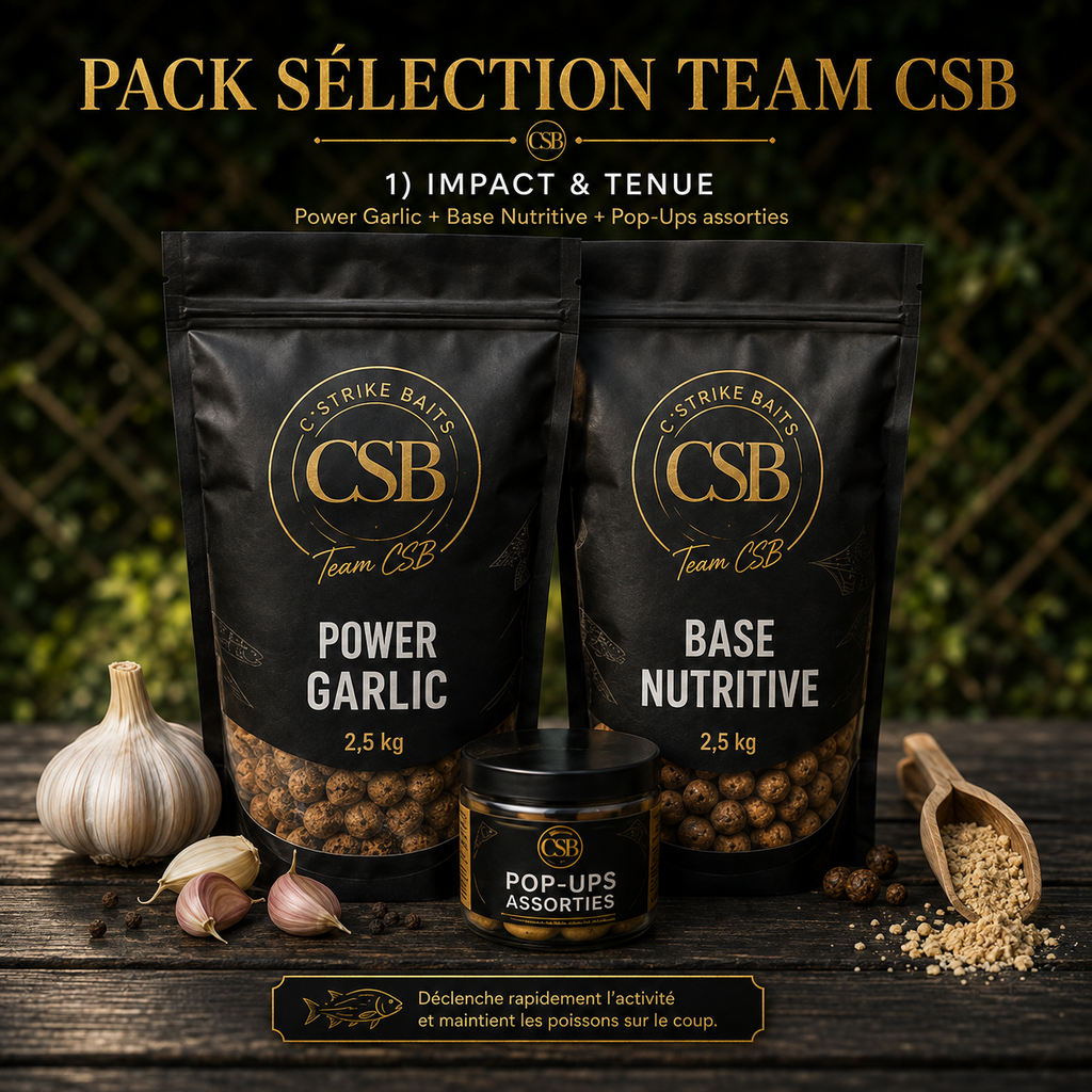 Pack Sélection Team CSB – Combo 5 kg + Pop-Ups