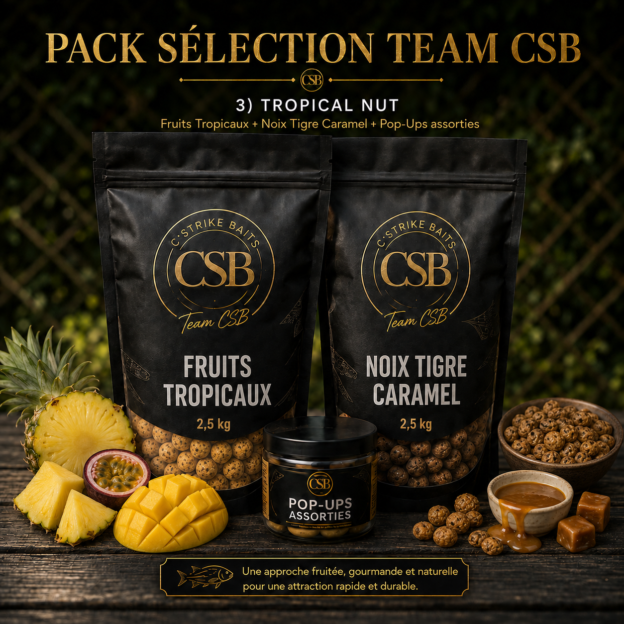 Pack Sélection Team CSB – Combo 5 kg + Pop-Ups